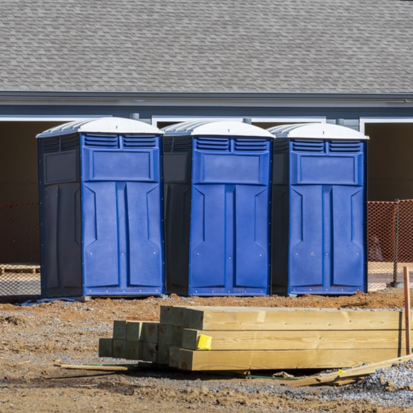 are there any restrictions on what items can be disposed of in the portable restrooms in Poolville Texas